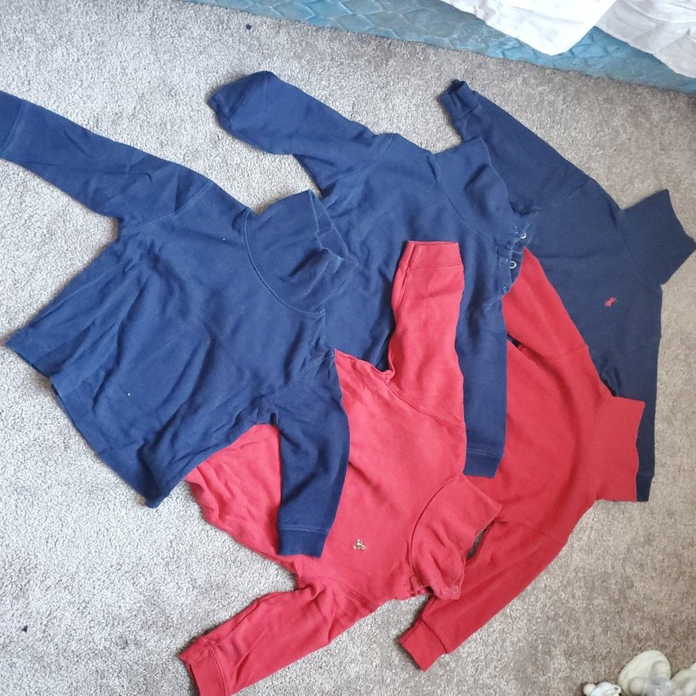 Toddler Turtle Neck Lot, Boys 18-24Mos